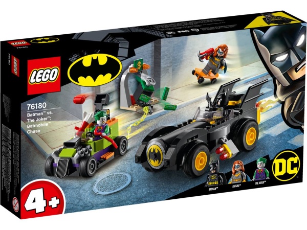 LEGO 76180 DC Super Heroes Batman™ vs. Joker™: Verfolgungsjagd im Batmobil