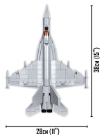 COBI 5804 Top Gun F/A-18E Super Hornet 555 Teile Bausatz