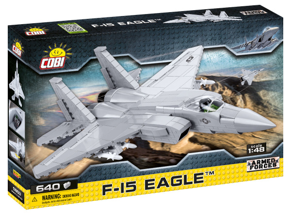 COBI 5803 Armed Forces F-15 Eagle 640 Teile Bausatz