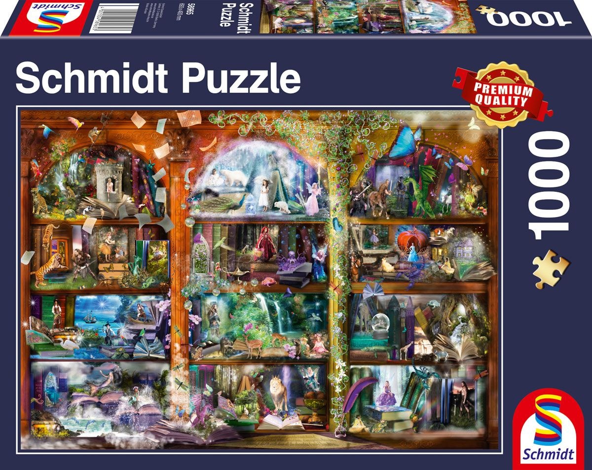 Schmidt  Spiele Puzzle 1000 Teile Märchen-Zauber 58965 