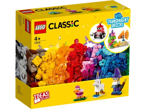 LEGO® 11013 Classic Kreativ-Bauset mit Durchsichtigen Steinen