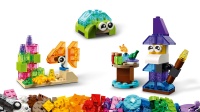 LEGO&reg; 11013 Classic Kreativ-Bauset mit Durchsichtigen Steinen