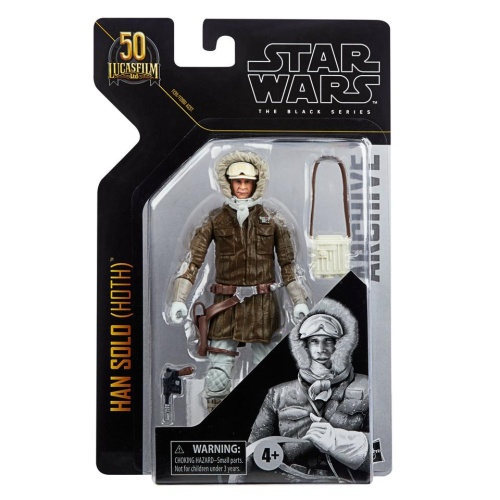 Hasbro 03171 Star Wars The Black Series Archive Han Solo (Hoth) 15 cm Actionfigur