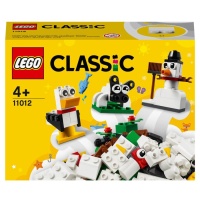 LEGO&reg; 11012 Classic Kreativ-Bauset mit wei&szlig;en Steinen