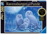 Ravensburger 16595 Eulen im Mondschein 500 Teile Starline Puzzle