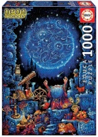 Educa 11766 Astrologe 1000 Teile Nachtleuchtpuzzle