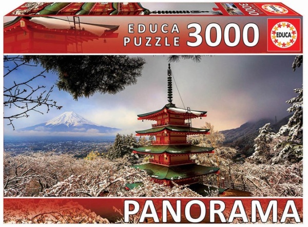 Educa 11763 Chureito Pagoda 3000 Teile Puzzle
