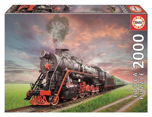 Educa 18503 Dampflokomotive 2000 Teile Puzzle