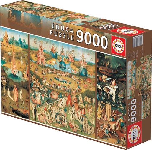 Educa 14831 Der Garten der Lüste 9000 Teile Puzzle