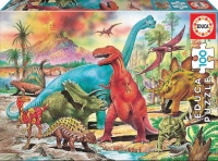 Educa 13179 Dinosaurier 100 Teile Puzzle