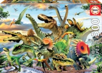 Educa 17961 Dinosaurier 500 Teile Puzzle