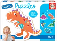 Educa 18873 Dinosaurier 24 Teile Baby Puzzle