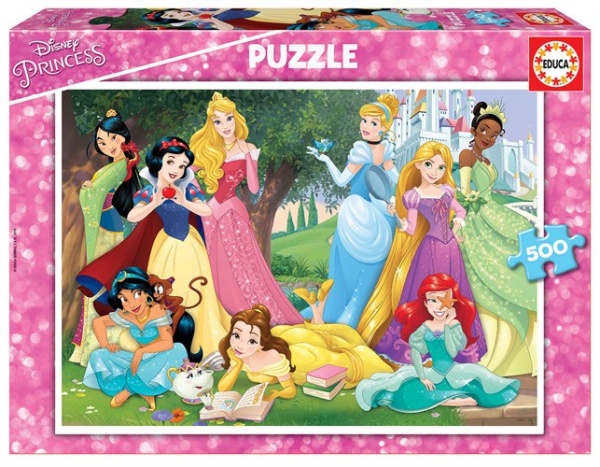 Educa 17723 Disney Prinzessin 500 Teile Puzzle
