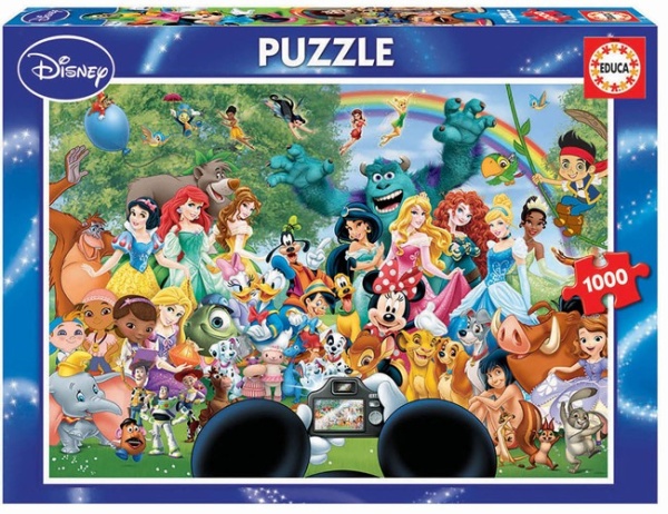 Educa 16297 Disney Welt 1000 Teile Puzzle
