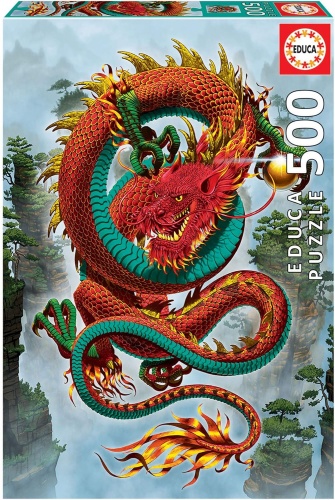 Educa 19003 Dragon Vincent Hie 500 Teile Puzzle 12203