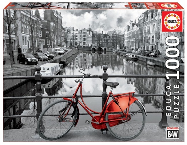 Educa 14846 Fahrrad in Amsterdam 1000 Teile Puzzle