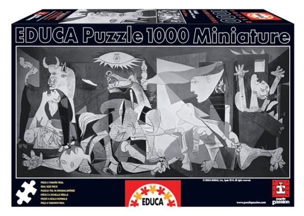 Educa 14460 Guernica Picasso 1000 Teile Miniature Puzzle