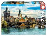 Educa 18504 Sicht auf Prag 2000 Teile Puzzle