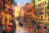 Educa 17124 Sonnenuntergang Venedig 1500 Teile Puzzle
