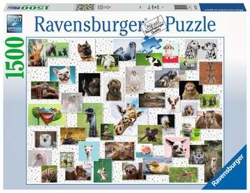Ravensburger 16711 Fimmy Animals Collage 1500 Teile Puzzle
