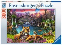 Ravensburger 16719 Tiger in paradiesischer Lagune 3000 Teile Puzzle