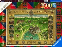 Ravensburger 16599 Hogwarts Karte 1500 Teile Puzzle