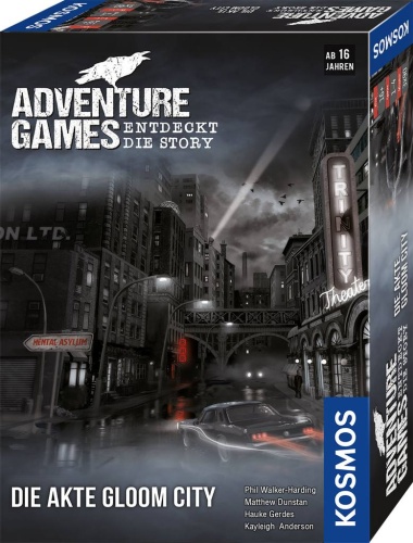 KOSMOS 695200 Adventure Games - Die Akte Gloom City