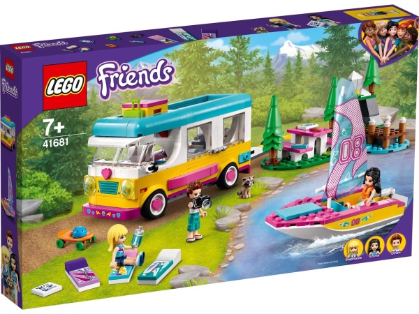 LEGO® 41681 Friends Wohnmobil- und Segelbootausflug