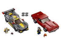 LEGO&reg; 76903 Speed Champions Chevrolet Corvette C8.R &amp; 1968 Chevrolet Corvette