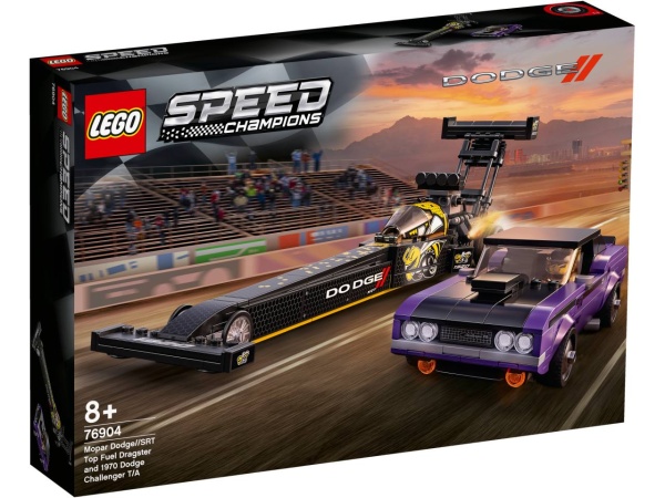 LEGO&reg; 76904 Speed Champions Mopar Dodge - SRT Dragster &amp; 1970 Dodge Challenger