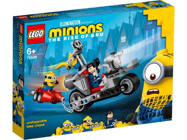 LEGO® 75549 Minions Unaufhaltsame Motorrad-Jagd