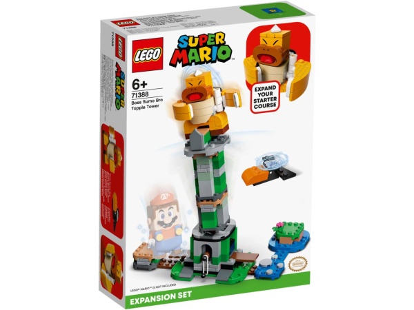 LEGO® 71388 Super Mario - Kippturm mit Sumo-Bruder-Boss – Erweiterungsset
