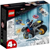 LEGO&reg; 76189 Marvel Super Heroes Duell zwischen Captain America und Hydra