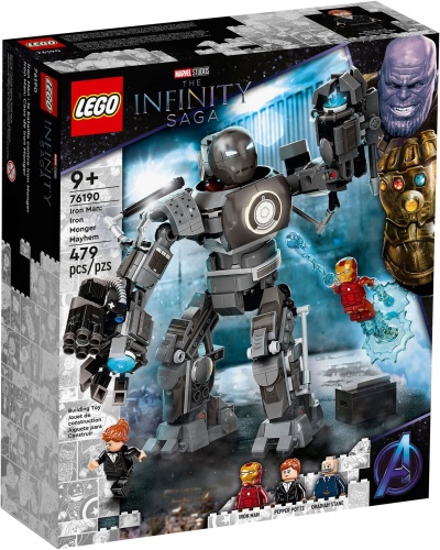 LEGO® 76190 Marvel Super Heroes Iron Man und das Chaos durch Iron Monger