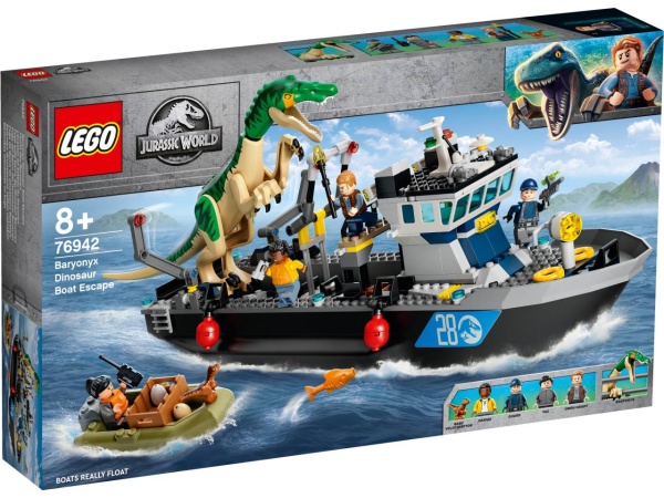 LEGO® 76942 Jurassic World™ Flucht des Baryonyx