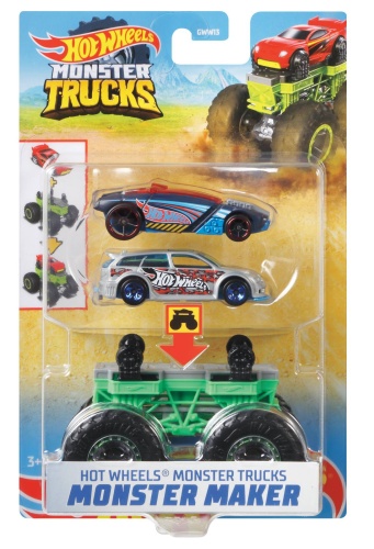 Mattel GWW15 Hot Wheels Monster Trucks Monster Maker Sharkruser