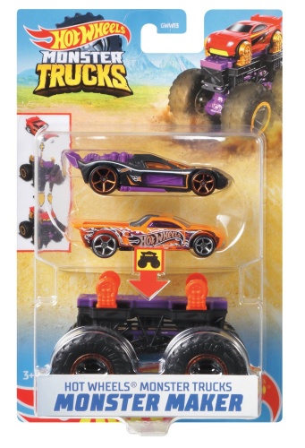 Mattel GWW16 Hot Wheels Monster Trucks Monster Maker Bone Shaker
