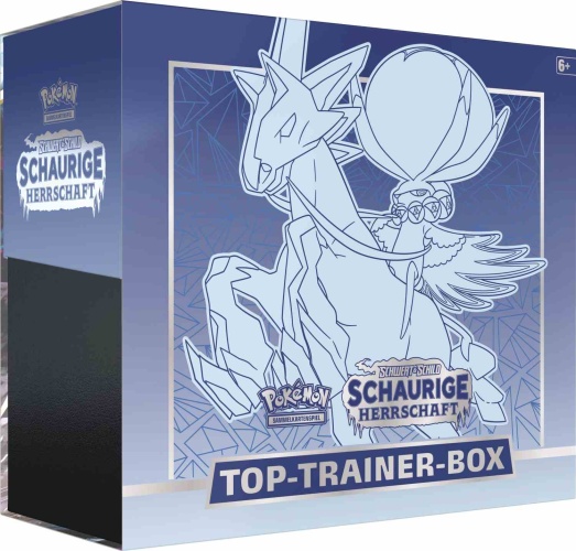 Pokemon Schwert &amp; Schild Top-Trainer Box Schaurige Herrschaft Schimmelreiter Coronospa Deutsch