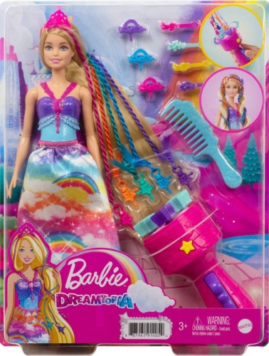 Mattel GTG00 Barbie Dreamtopia Flechtspaß Prinzessin