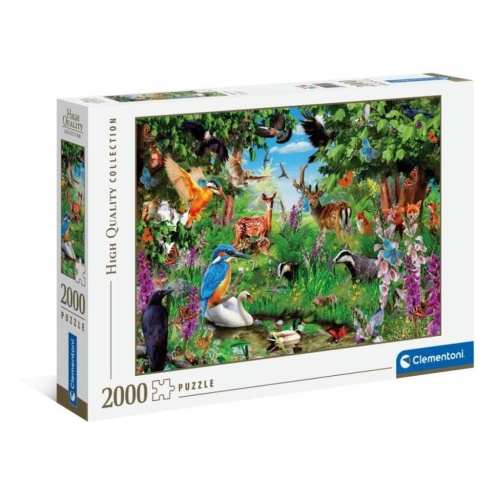 Clementoni 32566 Phantastischer Wald 2000 Teile Puzzle High Quality Collection
