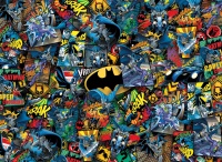 Clementoni 39575 Batman 1000 Teile Puzzle Impossible Batman Collection