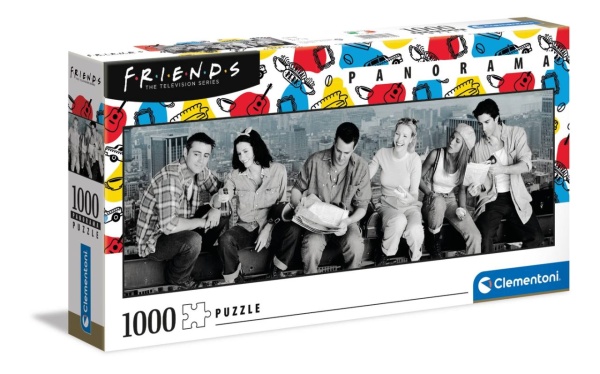 Clementoni 39588 Friends 1000 Teile Puzzle Panorama Netflix