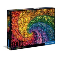 Clementoni 39594 Whirl 1000 Teile Puzzle Colorboom Collection