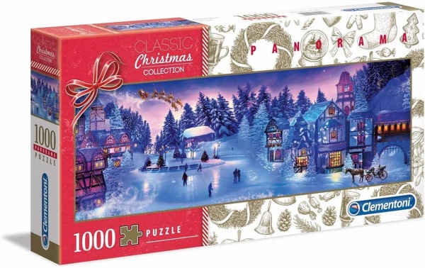 Clementoni 39582 Panorama Puzzle Christmas Dream 1000 Teile
