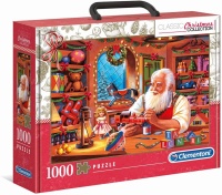 Clementoni 39584 Christmas Collection Santa Works 1000...
