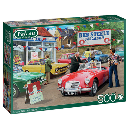 Jumbo 11344 Falcon - Closing the Deal 500 Teile Puzzle