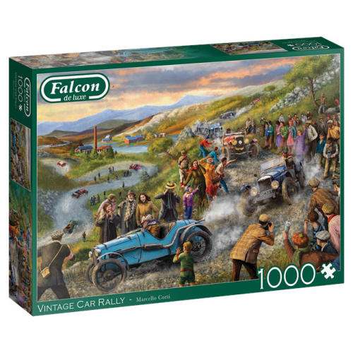 Jumbo 11347 Falcon - Vintage Car Rally 1000 Teile Puzzle