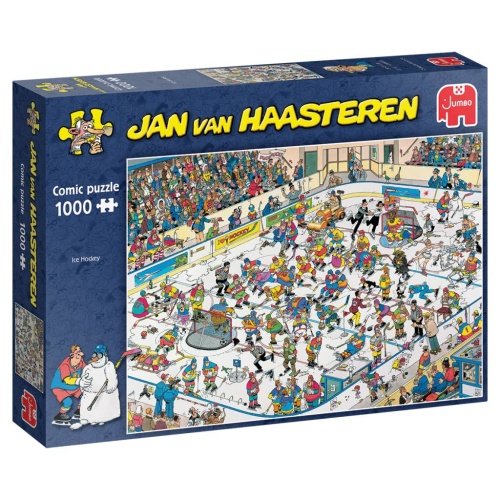 Jumbo 81916 Jan van Haasteren - Eis Hockey 1000 Teile Puzzle
