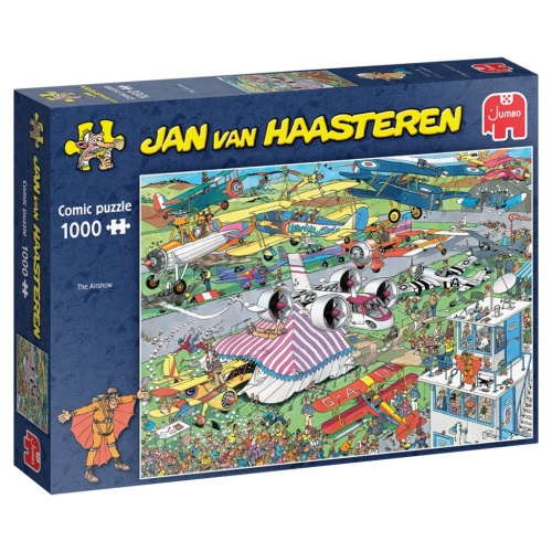 Airshow 1000 Teile Puzzle Jumbo 81918 Jan van Haasteren 