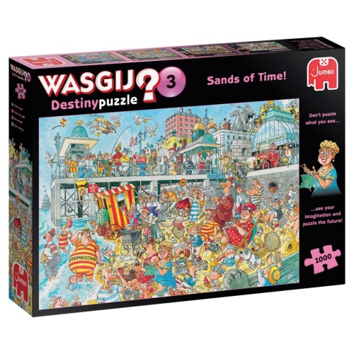 Jumbo 81928 WASGIJ Destiny 3: The Snads of Time 1000 Teile Puzzle